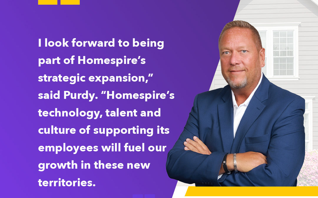 Dave Purdy Joins Homespire Mortgage as New Regional Manager, Continuing Southwest Growth