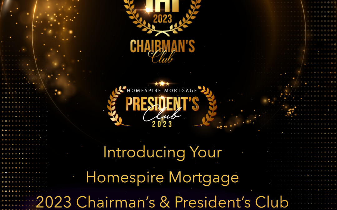 Homespire Mortgage Congratulates 2023 Chairman’s and President’s Club Honorees